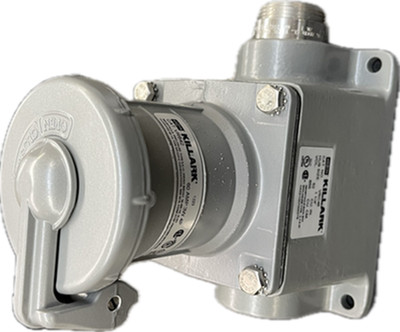 VR6034C4-S39 Killark 60A 3P4W Reverse Service Receptacle 1-1/4-Inch Back Box NEW