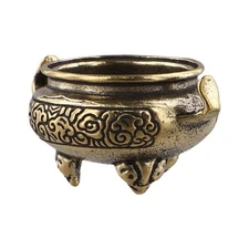 Brass Incense Burner Copper Small Incense Burner Decor Vintage Ornament Censer