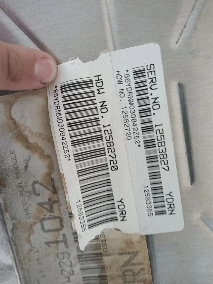 Módulo de control electrónico ECM del motor ECU 2003 2004 2005 Pontiac Aztek Foto 2 de 4