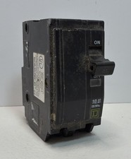 Square D QO-240 40 Amp 2 Pole 120/240V Plug-In HACR Circuit Breaker Made in USA