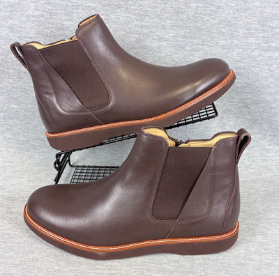 Samuel Hubbard 24 Seven 2.0 Chelsea Boots Mens 11.5 M Brown Leather Vibram Sole