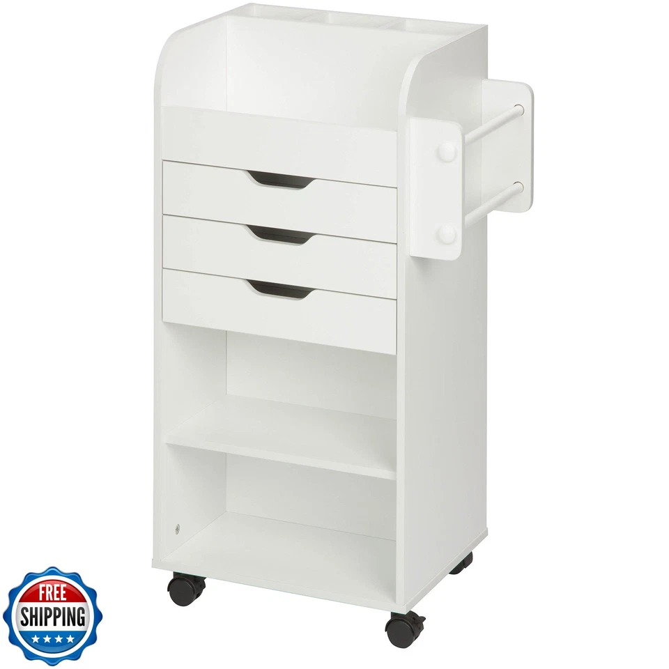 Carro de almacenamiento artesanal Honey-Can-Do 19,13" x 33,62" Foto 4 de 4