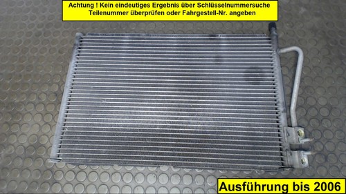 Kondensator Klimaanlage Ford Fusion 1.4 JU2 2S6H19710AB 12 Monate Garantie