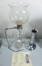 Cafetière à Dépression Hellem Pyrex 6 Tasses Vintage Neuve Emballage Abîmé