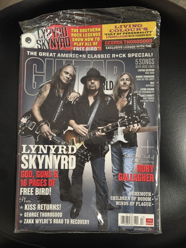 Guitar World Holiday 2009 – NEW SEALED w/ CD – Lynyrd Skynyrd FREE BIRD Special