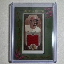 Topps Allen & Ginter 2025 Nolan Arenado Mini Framed Relics #MFR-NA Cardinals MLB