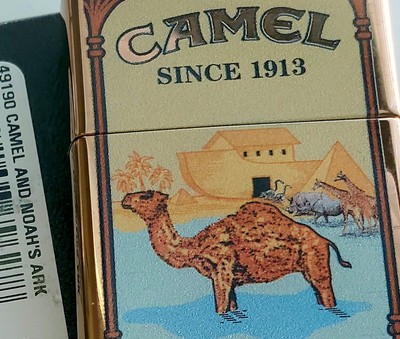 ZIPPO CAMEL Noah's Ark CZ ROSE GOLD CASE LIMITED EDITION 50 MADE