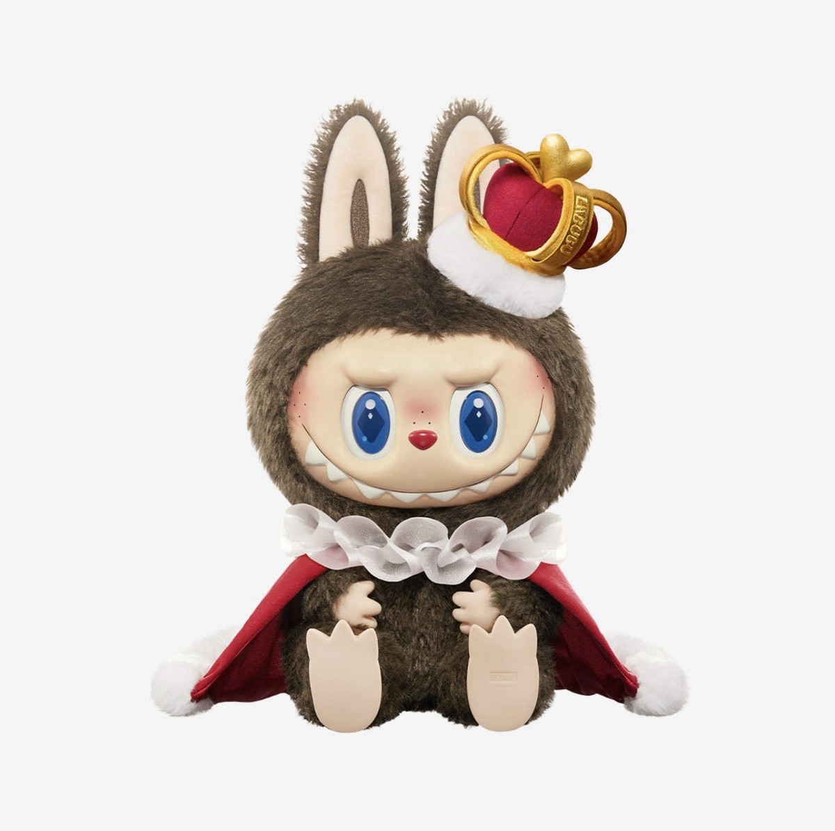 AUTHENTIC The Monsters Labubu Let's Checkmate King Vinyl Plush