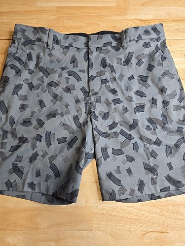 Nike Tour Men's 8" Chino Golf Shorts Size 36 Dark Smoke Grey Black FD5725-070 - Picture 3 of 6