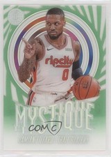 2019-20 Panini Illusions Mystique Emerald Damian Lillard #18 n0c