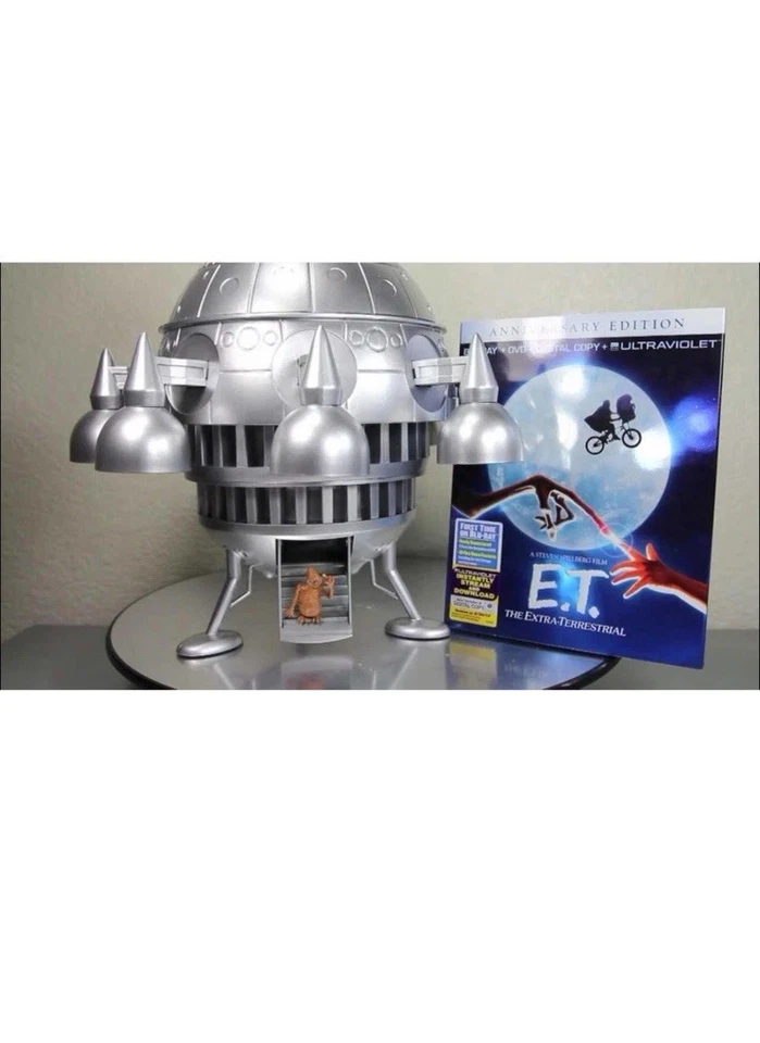 Nuevo Blu-ray ET The Extra Terrestrial con Nave Espacial Iluminada Sellado Foto 3 de 4