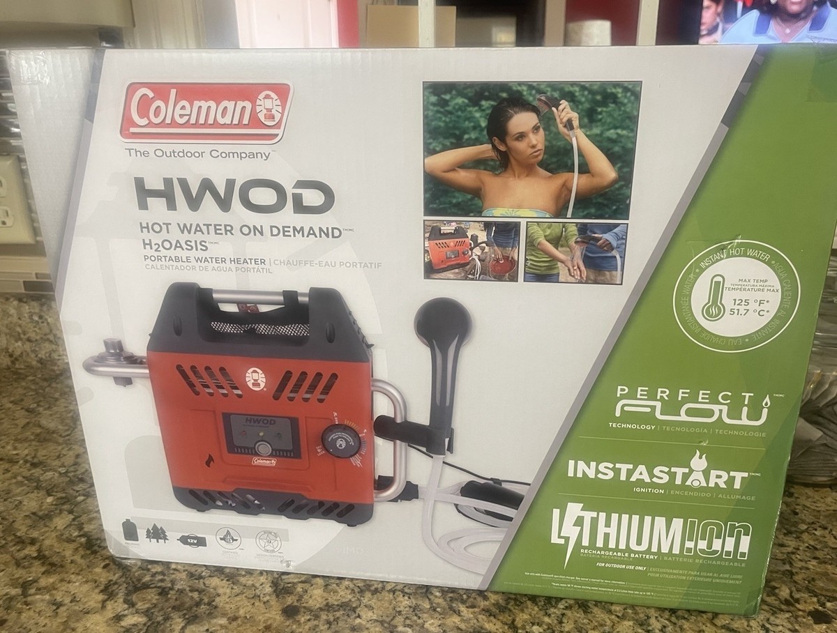 Coleman 2000026562 H2Oasis Portable Water Heater for sale online