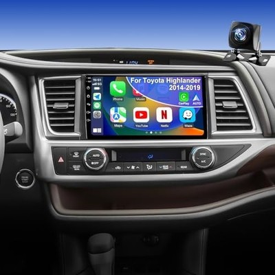 2014-2019 Toyota Highlander Car Stereo CarPlay Android Auto GPS