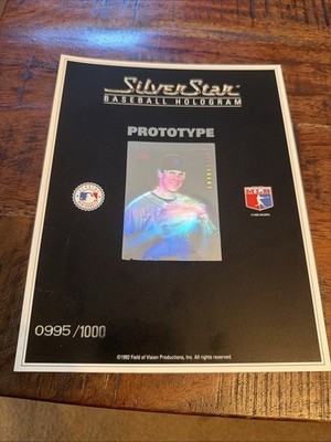 1992 Silver Star Will Clark Prototype Hologram Random Serial Number Pull