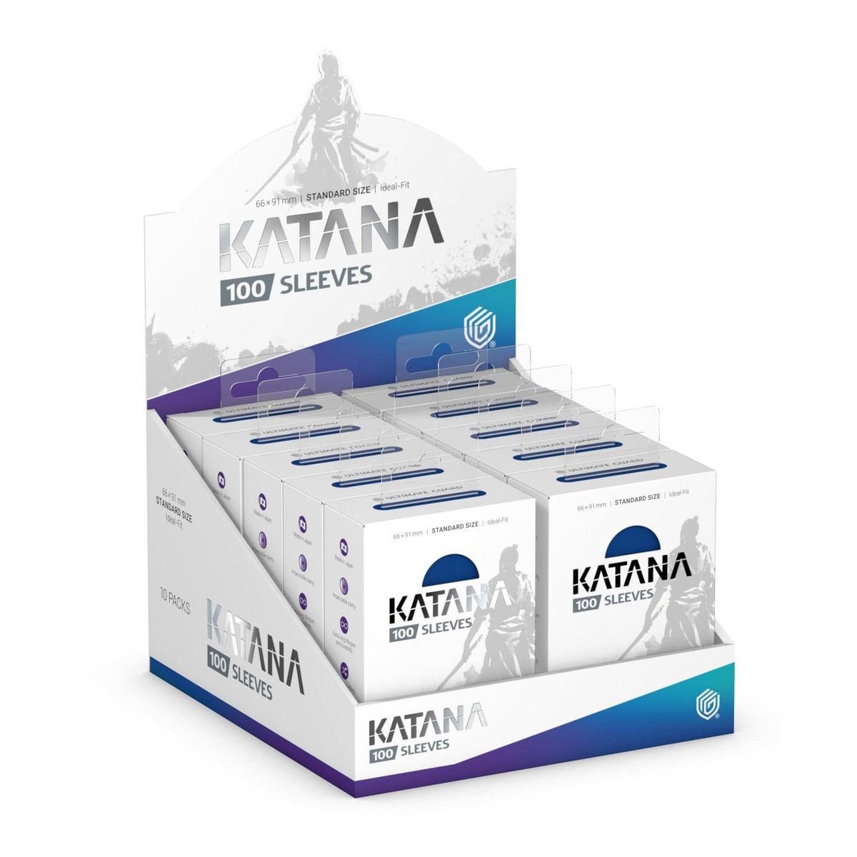 KATANA 100 SLEEVES 10個セット Ultimate Guard Katana Sleeves Standard Size 100 Card Sleeves