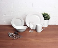 Sabichi Dining Starter Set - Elegant Porcelain Dinner and Crockery Set - Ide