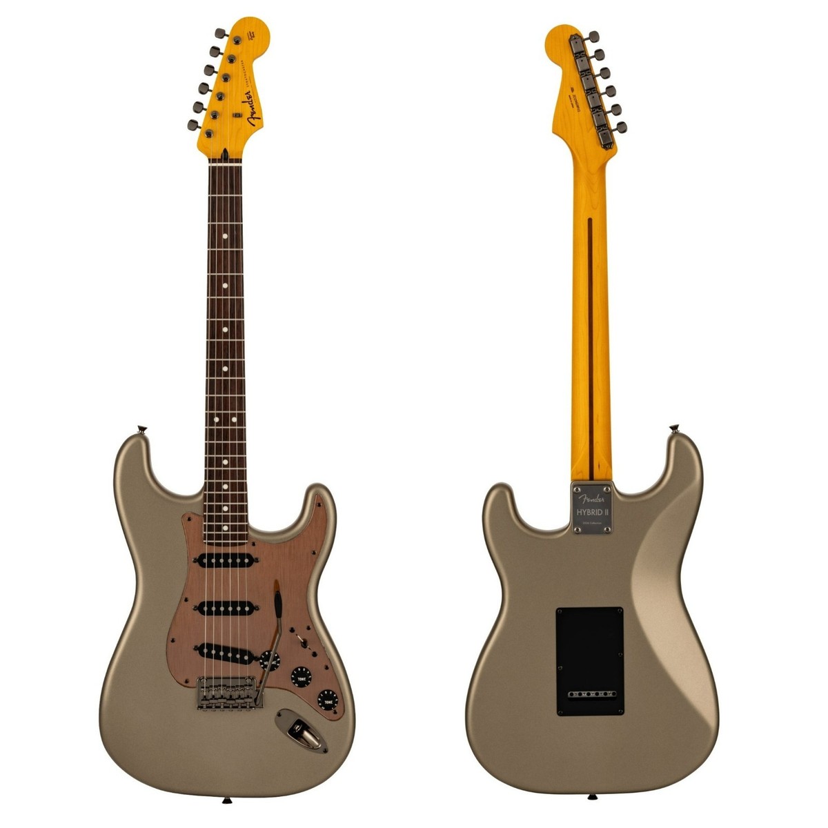 ギター Fender MIJ LTD Hybrid ii Stratocaster Fender MIJ Hybrid II 2026 Collection Stratocaster Matte Champagne