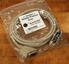 Black Box BC01602 Parallel Printer Cable, DB25M to 90° CN36M, 10ft - NEW