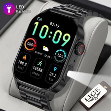 Smart Watch Men Women Bluetooth Answer/Make Call Heart Rate Fitness Waterproof
