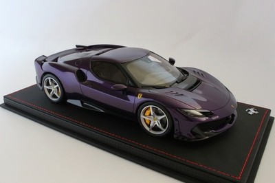 BBR P18269F  Ferrari 296 Speciale in Viola Hong Kong   LE 46 pcs  1:18