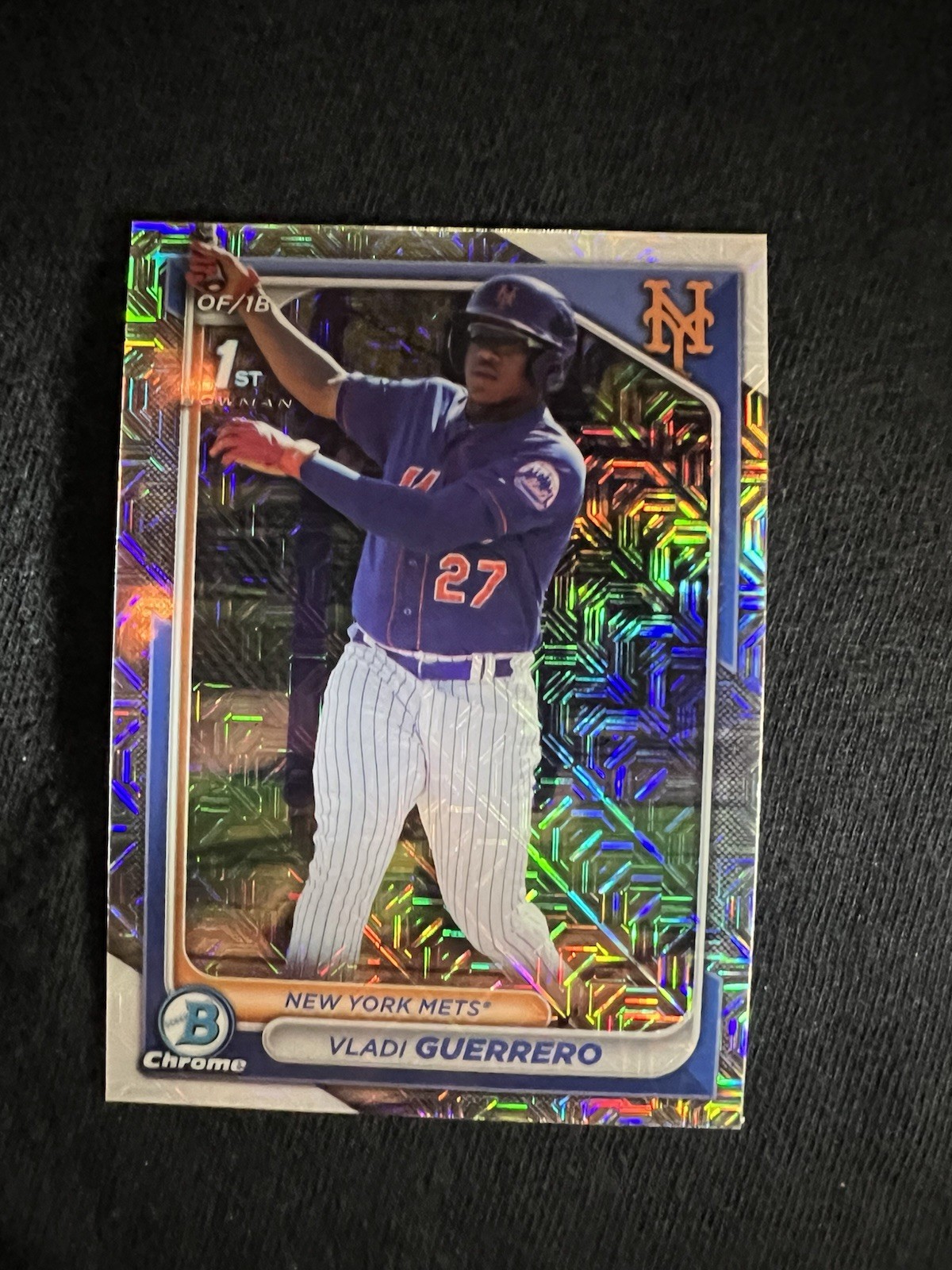 Vladi Guerrero #BCP-250 (RC) Mojo Refractor - 2024 Bowman Chrome