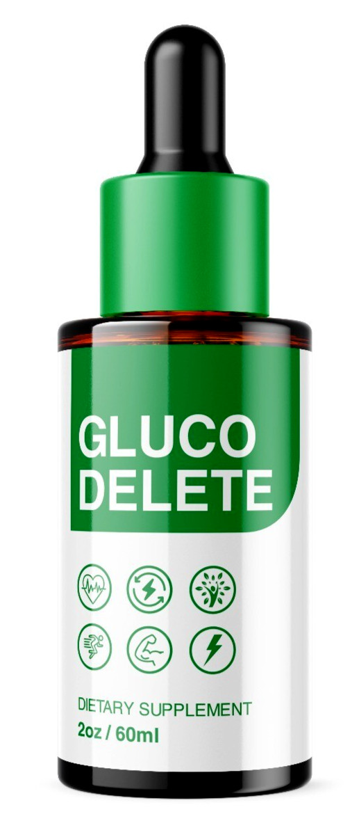 Gluco Delete Drops, Glucose Delete Extract Health Supplement  (1 Pack 30servs.)
