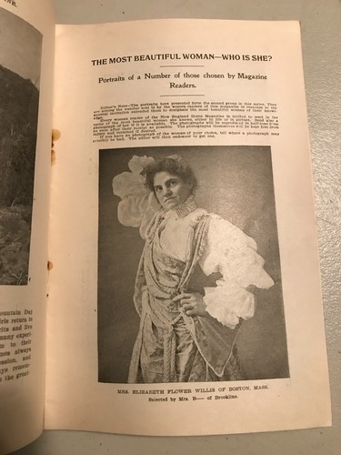 NOV 20 1898 Julia Arthur, Thanksgiving, Mountain Day Smith College, Photos Ads - Picture 10 of 13