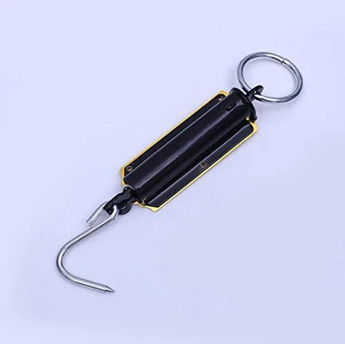 New 100kg Pocket Spring Balance Scale Weighing Scales 224lbs Fishing Luggage - Image 3 of 4