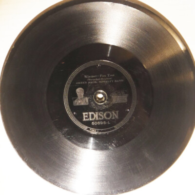 EDISON THICK RECORD 50695 MAX FELLS/GREEN BROS. KISMET - FOX TROT/WYOMING WALTZ