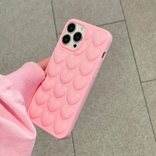 For iPhone 16 15 14 13 12 11 X 8 7 Cute 3D Love Girl Women Soft Phone Case Cover - Picture 20 of 58