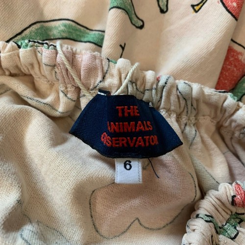NWT The Animals Observatory Garden of Eden Kitten Skirt Orange Apples Snakes 6 - Picture 6 of 11