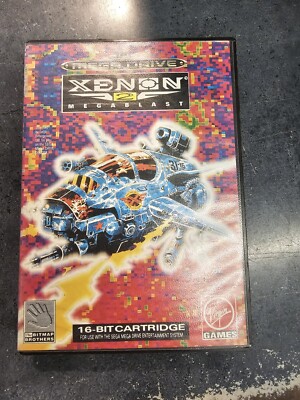 Xenon 2 Megablast Sega Mega Drive OVP MD mit Anleitung