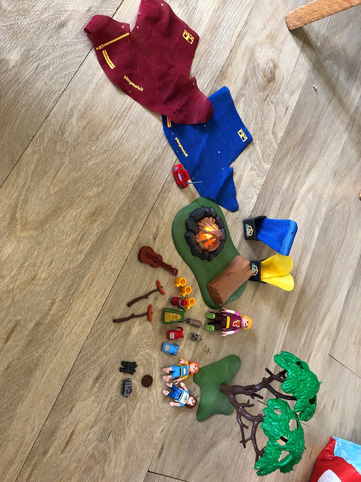 playmobil camp site 6888