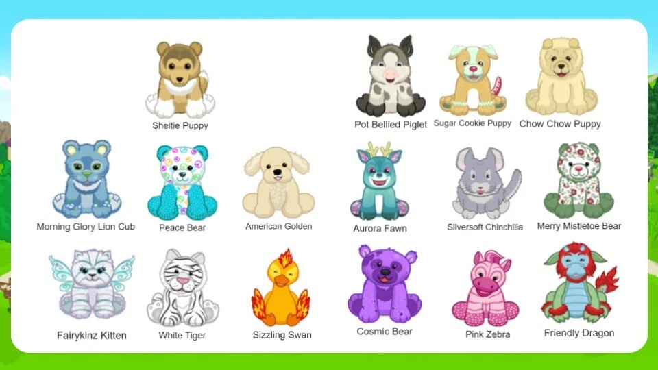 Webkinz pets sales