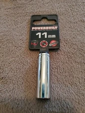 Powerbuilt 1/4 in. Drive x 11mm 6 Point Deep Socket - 648303