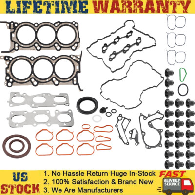 Head Gasket Kit Fit For Kia 2013-2020 Sorento & Sedona+Hyundai Santa Fe 3.3L V6