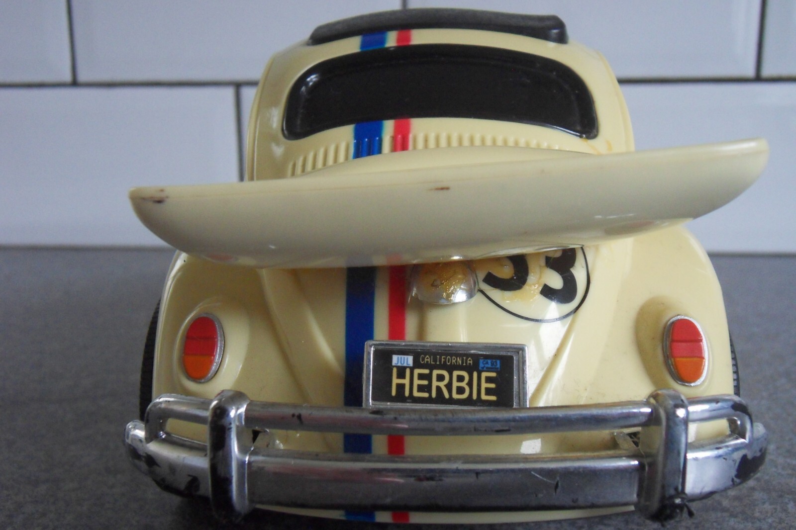 Herbie VW Beetle Disney Fully Loaded Remote Control Car Fully Working