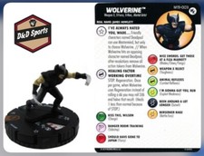Marvel Heroclix Wolverine Limited Edition M19-003
