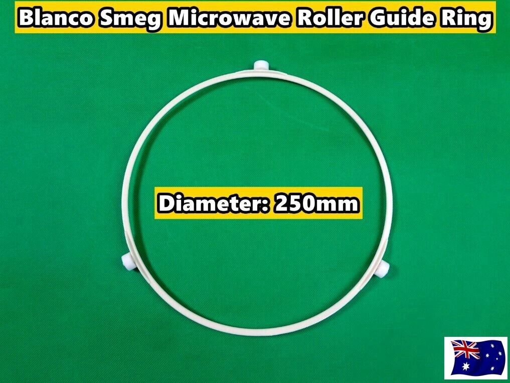 Blanco Smeg Microwave Oven Spare Parts Turntable Glass Roller Ring 250mm (D09)