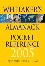 Whitaker's Pocket Almanack 2005 (Whitakers) By Inna Ward