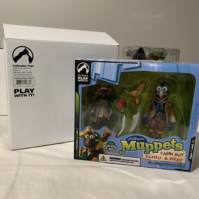 The Muppets CABIN BOY GONZO & RIZZO Treasure Island Palisades