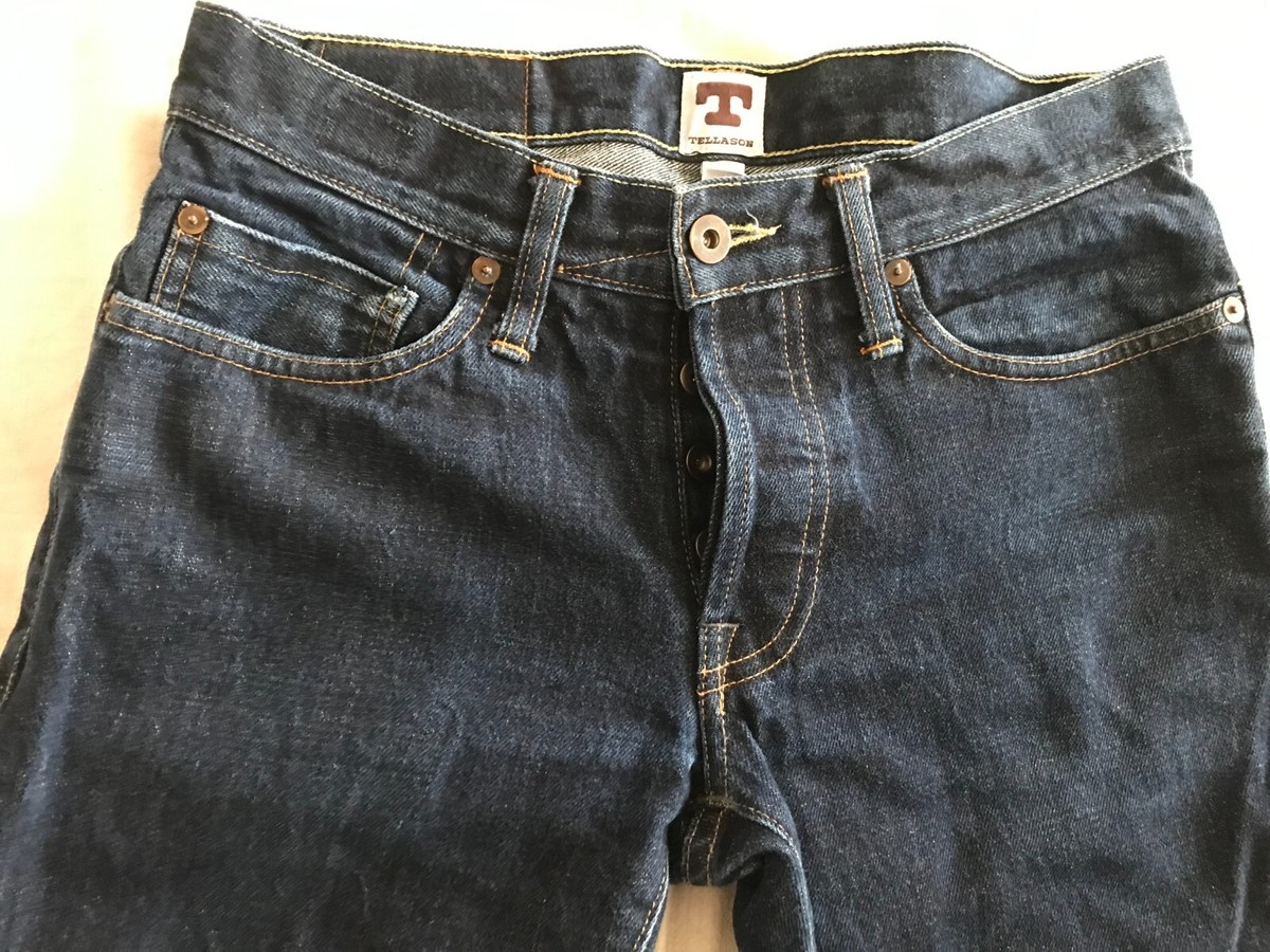tellason セルビッジ white oak cone denim Tellason white oak cone denim clearance