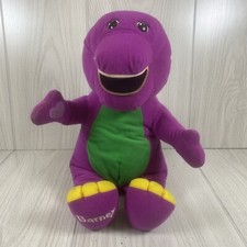 Vintage Barney Talking Play Along 5771 Lyons Group 1998 Plush Toy 4 Stage Levels