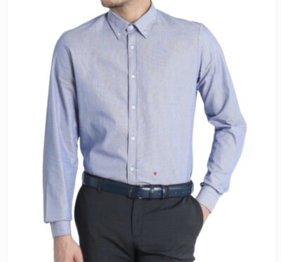 Moschino Light Blue Pinstripe Button Up Dress Shirt Mens Size 15.5 / 40 Preowned | eBay Moschino Light Blue Pinstripe Button Up Dress Shirt Mens Size 15.5 / 40 Preowned | eBay