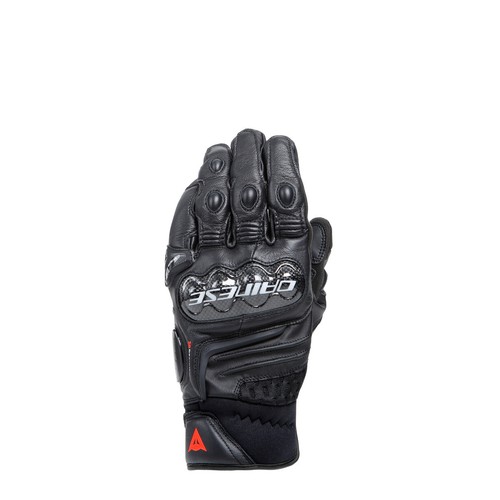 GUANTI DA MOTO DAINESE IN PELLE CORTI CARBON 4 SHORT LEATHER GLOVES CARBONIO DCP - Imagen 2 de 8