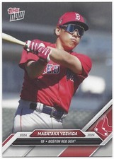 2024 Topps Now Camino al Día Inaugural #OD-14 Masataka Yoshida Medias Rojas PR: 514