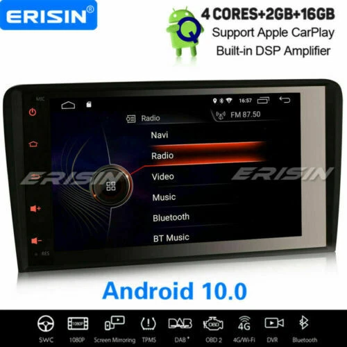 Autoradio e frontalini da auto con sistema operativo Android GPS per Audi