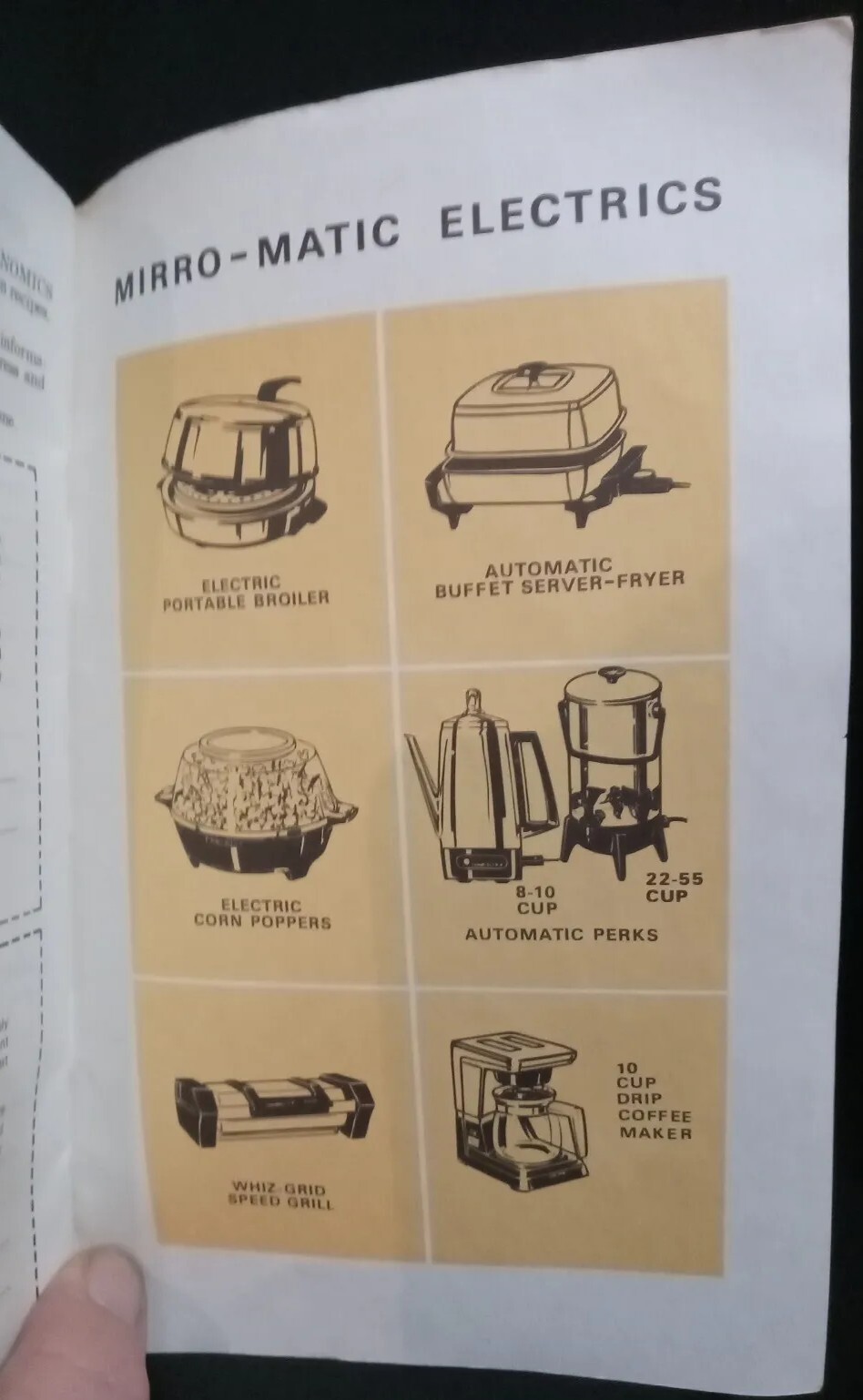MIRRO-MATIC Speed Pressure Cooker Standard 15lbs Directions Recipes Booklet 1977