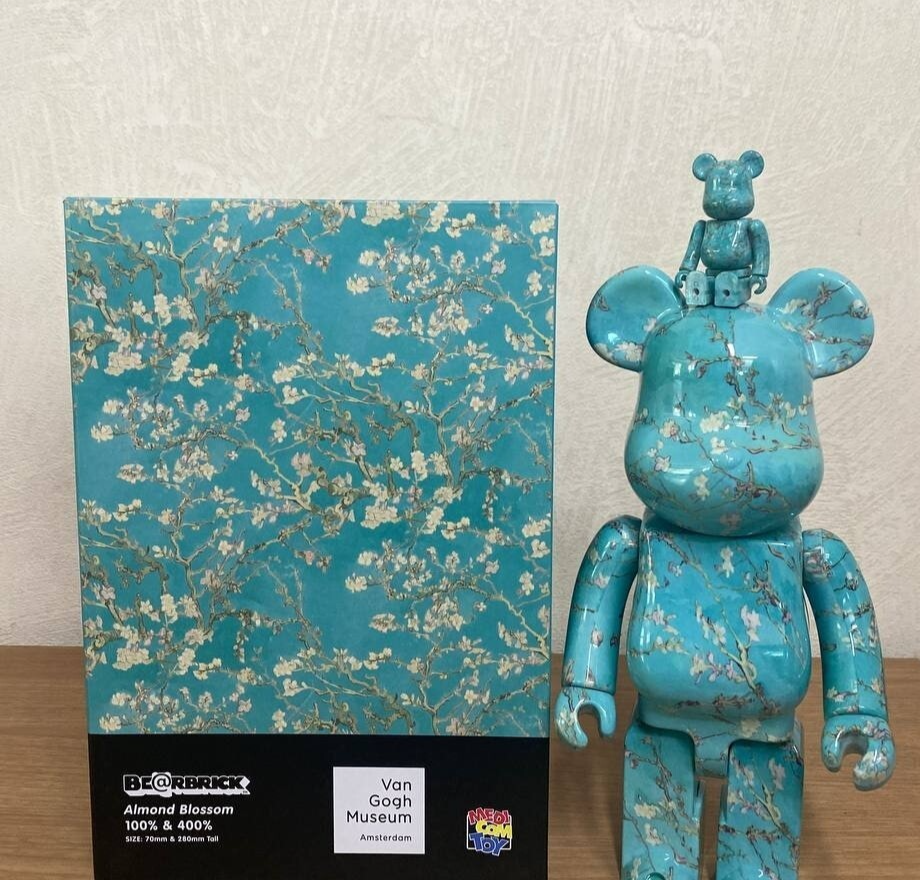 Be@rbrick Bearbrick x Vincent Van Gogh Museum Almond Blossom 100