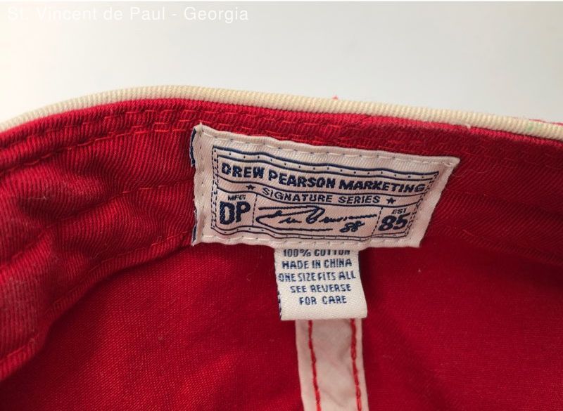 Drew Pearson Marketing Red Georgia Bulldogs Adjustable NCAA Football Hat